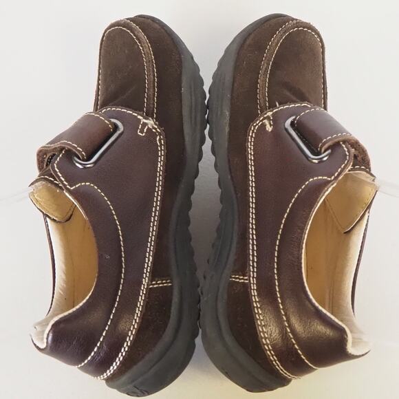 Naturino Boys Dress Shoes Sz 32 US 1.5 Brown Suede Leather Loafers  Serbia - Picture 6 of 11